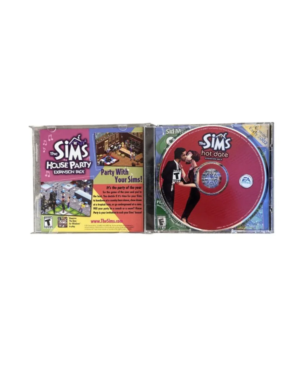 The SIMS Expansion Pack PC Official Strategy Guide Vacation House Party Hot Date